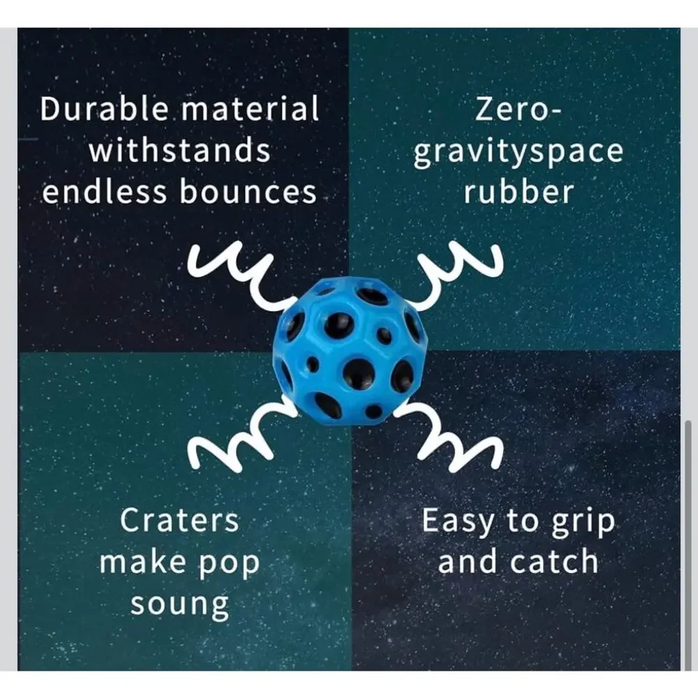 Super Bouncing Ball, Easy to Grasp, Indoor and Outdoor Games